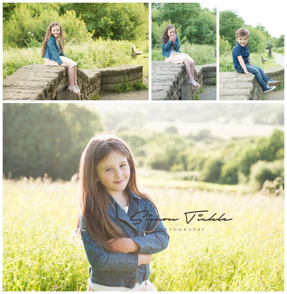 sunset child photo shoot mansfield