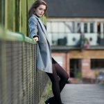 female leans on bridge model updates mansfield nottingham