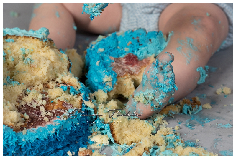 cake smash photoshoot mansfield
