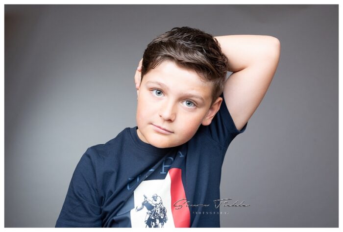 child photoshoot in studio