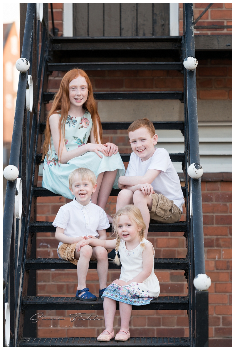 summer family photoshoot in nottingham & mansfield