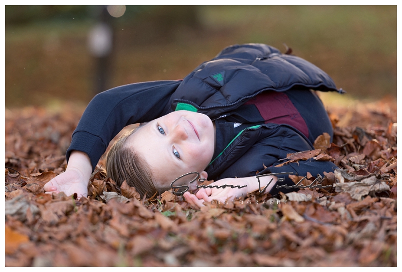 Autumn family & child photoshoot in mansfield, nottingham